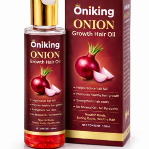 Oniking Onion Growth Hair Oil 100ml – Hair Fall Control & Natural Hair Growth Oil